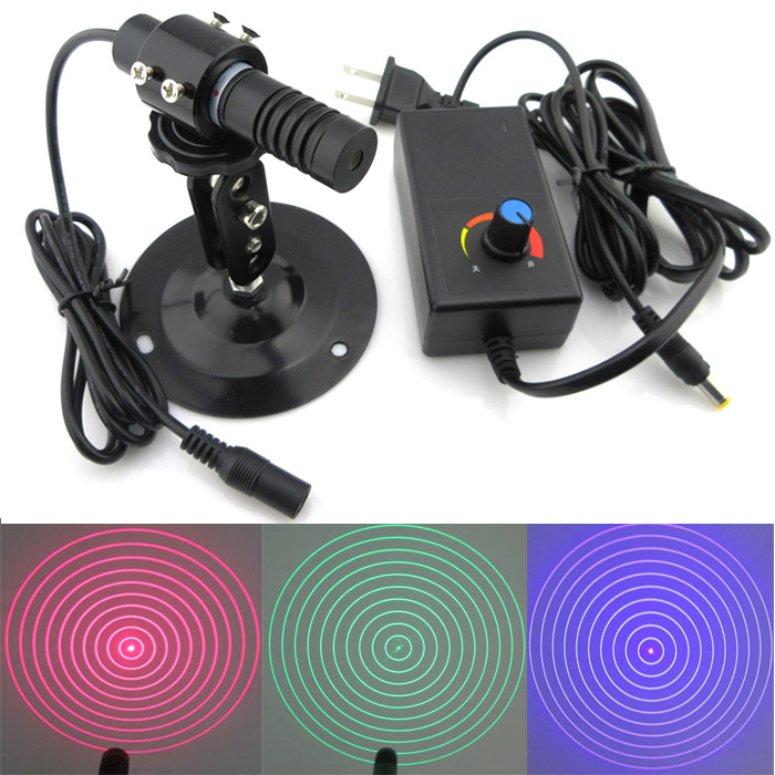 10 concentric circles laser module adjustable laser line width